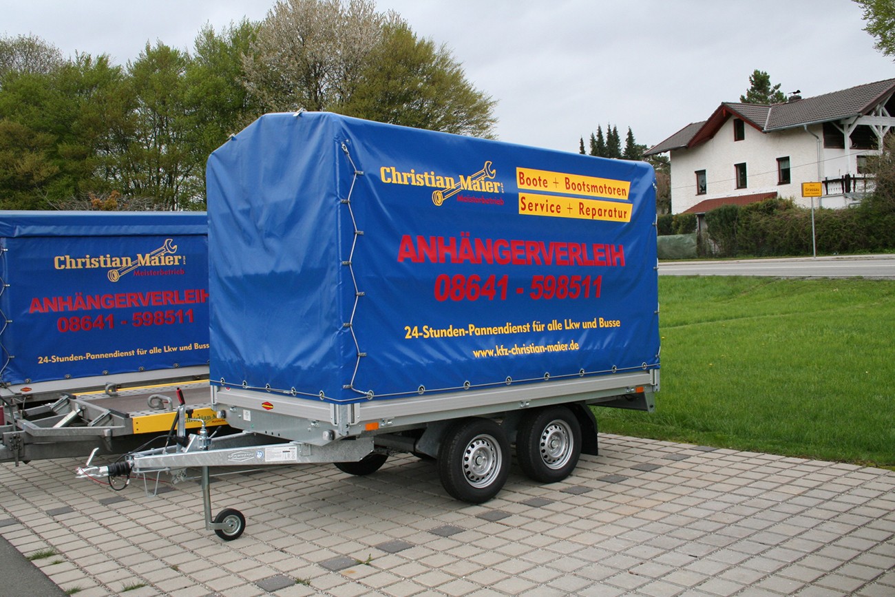 KFZ Maier Anhänger Verleih