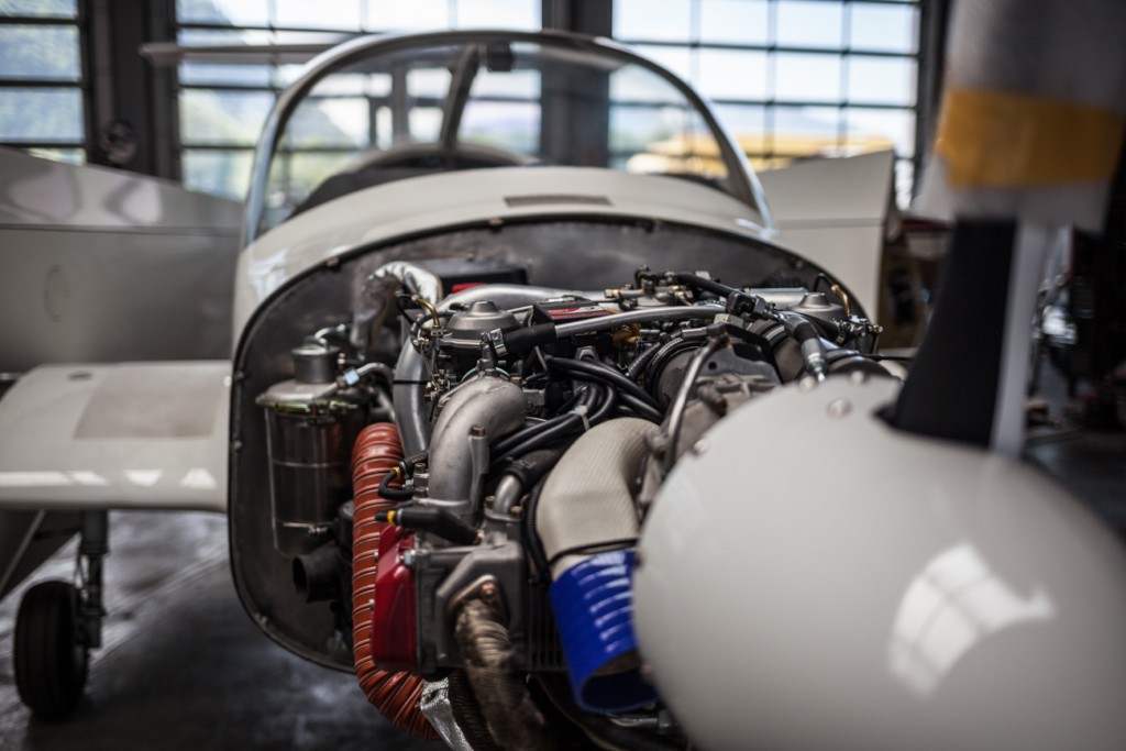 Detailaufnahme Motor