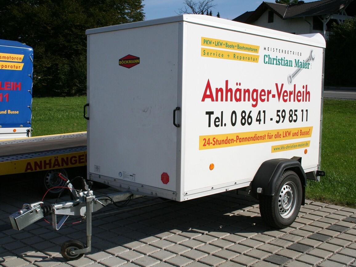 KFZ Maier Anhänger Verleih