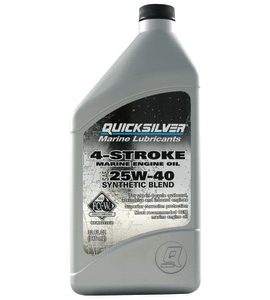 4-Stroke Marine Engine Oil SAE 25W-40 Synthetic Blend 1L
