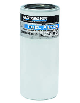 Quicksilver High Capacity Water Separating Fuel Filter