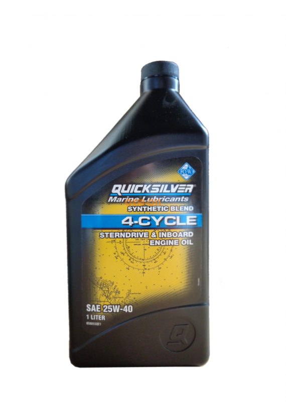 Synthetic Blend 4-Cycle Sterndrive & Inboard Engine Oil 1L