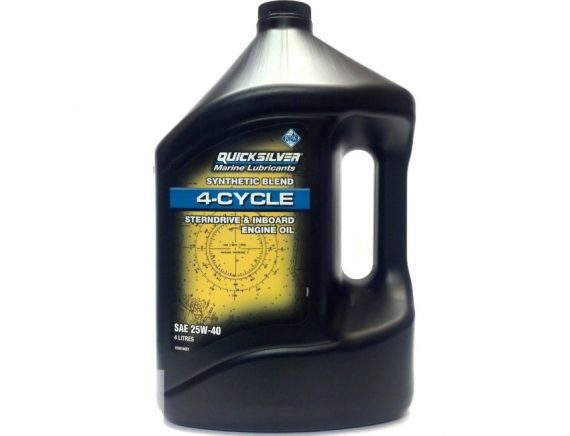 Synthetic Blend 4-Cycle Sterndrive & Inboard Engine Oil 4L