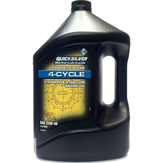 Synthetic Blend 4-Cycle Sterndrive & Inboard Engine Oil 4L