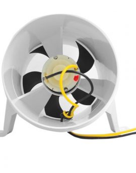Water Resistant 4-Inch Turbo In-Line Blower