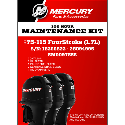 Mercury Maintenance Kit 100 Hour