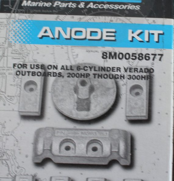 Verpackung Anoden Kit Quicksilver - Anode Kit