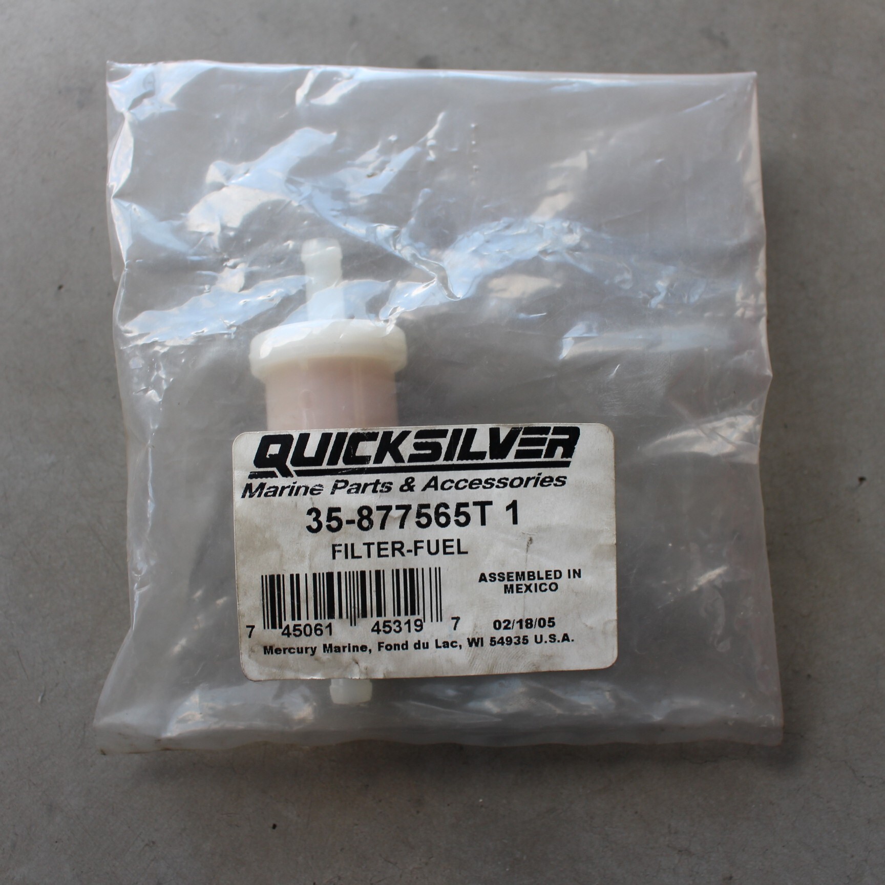 Quicksilver Filter Fuel