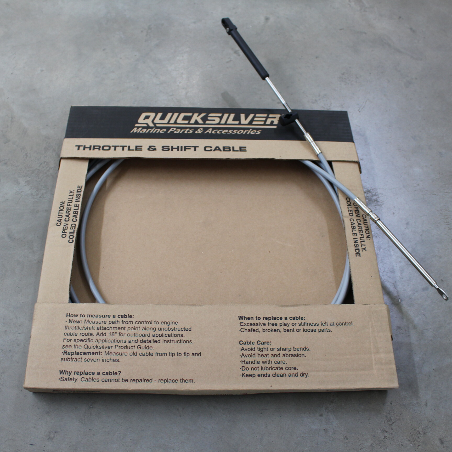 Quicksilver Throttle & Shift Cable