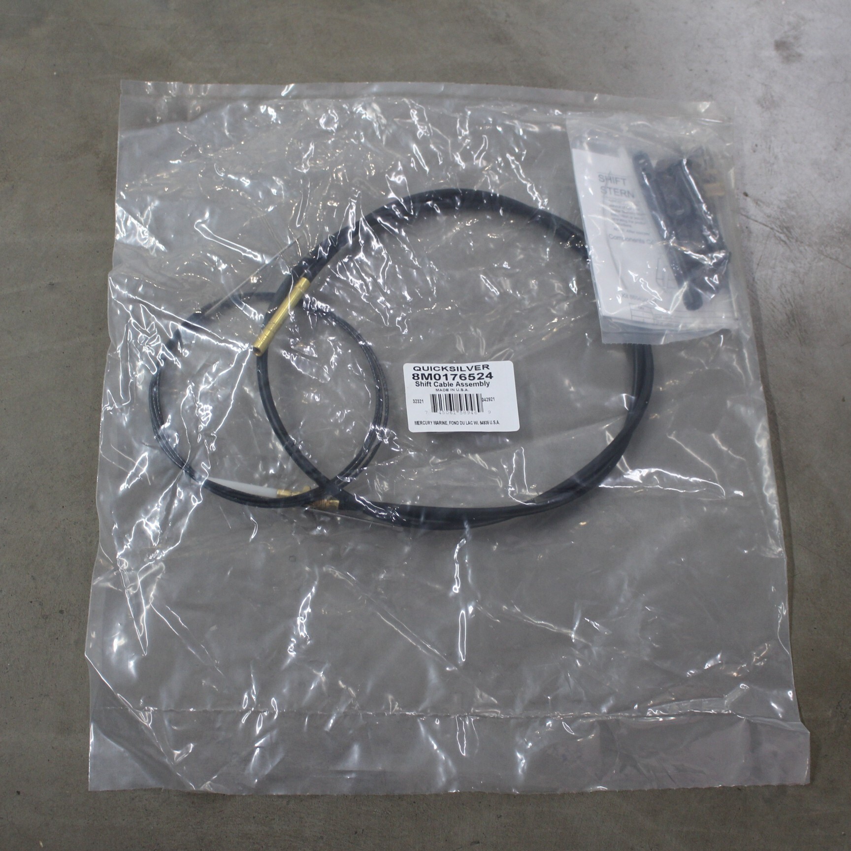 Quicksilver Shift Cable Assembly