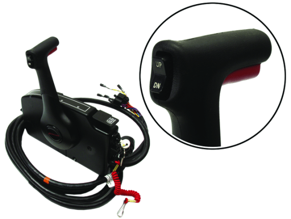 Seitlich montierte Remote Steuerbox