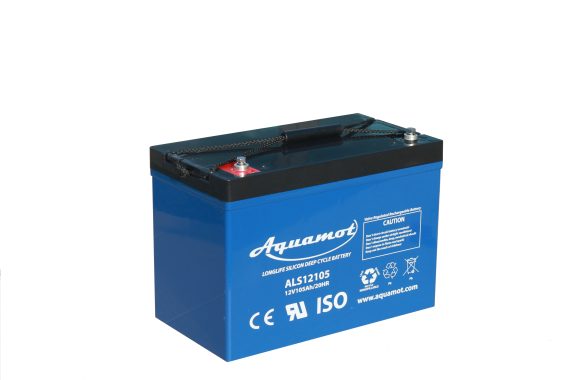Aquamot Longlife Silicon Batterie 12V
