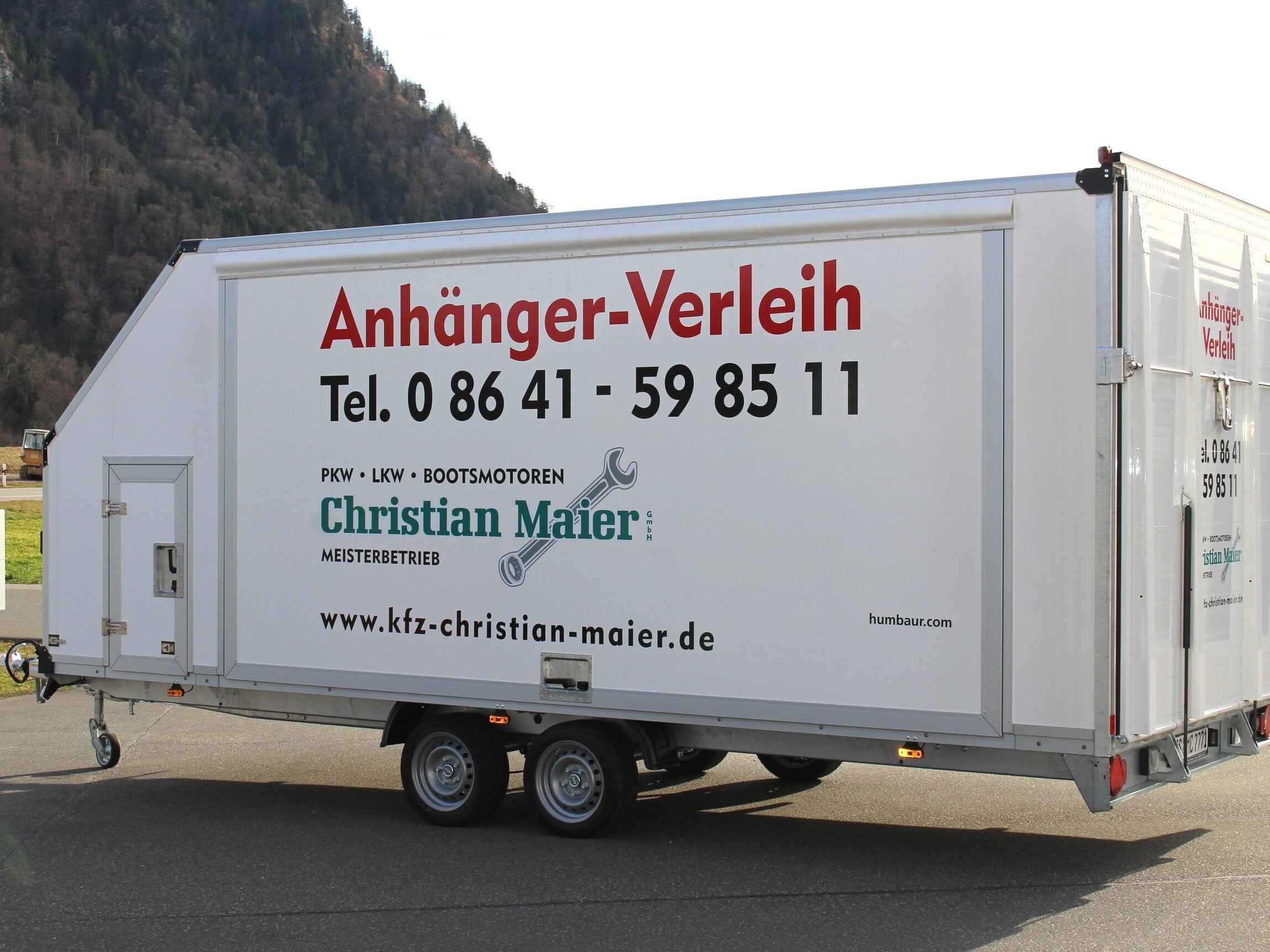 Anhänger Verleih Chiemgau - KFZ Christian Maier